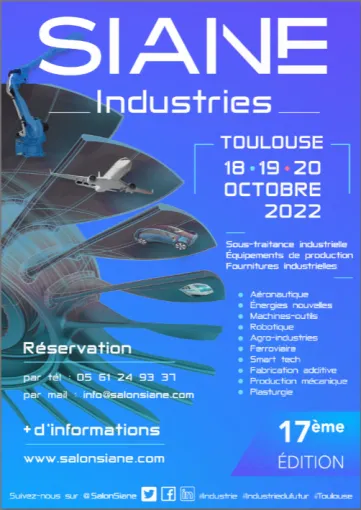 Salon SIANE - Salon de la sous traitance en usinage à Toulouse, Lagrave, Ets F. MORTELETTE